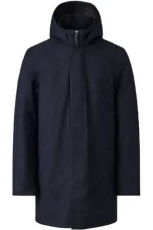 Mackage Femme, Manteaux, Bleu, Taille: 46 FR Parka en duvet