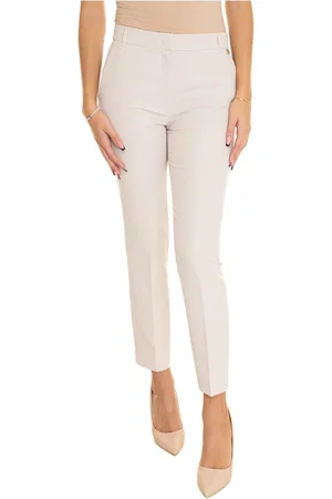 Liu Jo Femme, Pantalons, , Taille: 42 FR Pantalon Chino à Boutons