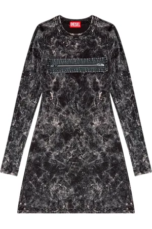 Diesel Femme, Robes, Noir, Taille: 36 FR D-Erco Mini Robe