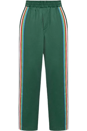 Dsquared2 Homme, Pantalons, Vert, Taille: M Pantalon de jogging à rayures