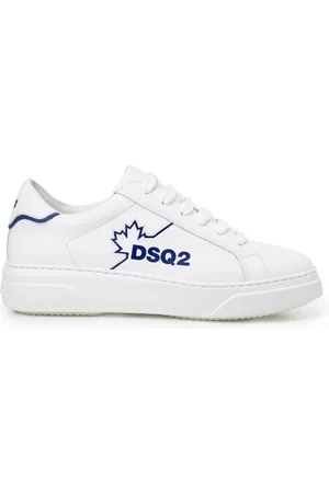 Dsquared2 Homme, Chaussures, Blanc, Taille: 41 EU Bumper Baskets