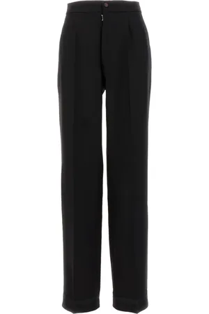 Maison Margiela Femme, Pantalons, Noir, Taille: 40 FR Pantalons élégants pour hommes et femmes