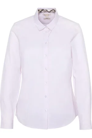 Barbour Femme, Blouses et Chemises, Rose, Taille: 42 FR Chemise Classique Derwent en Rose