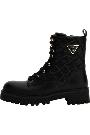 Guess Femme, Chaussures, Noir, Taille: 40 EU Bottes à lacets Badea