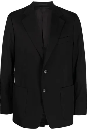 Lanvin Homme, Vestes, Noir, Taille: L Veste Noire Élégante