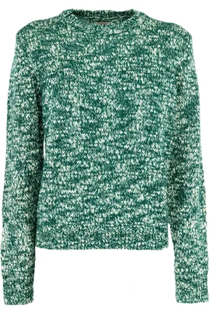 sun68 Femme, Pulls, Vert, Taille: 42 FR Pull ras du cou