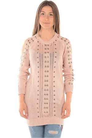 Liu Jo Femme, Pulls, Rose, Taille: 40 FR Pull élégant en maille