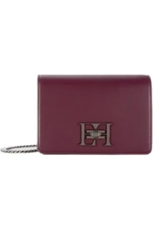 Elisabetta Franchi Femme, Sacs, Rouge, Taille: ONE Size Sac bandoulière rouge à rabat