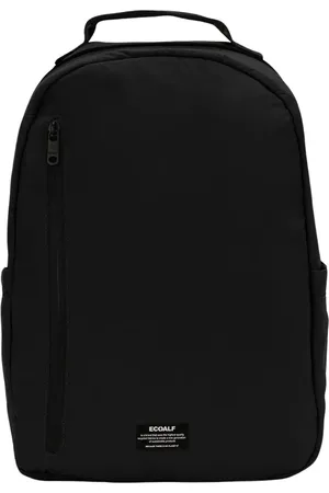 ECOALF Homme, Sacs, Noir, Taille: ONE Size Sac à dos Oslo Noir Imperméable Ripstop