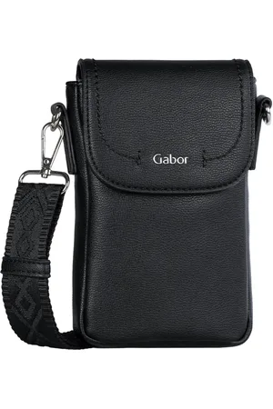 Gabor Femme, Accessoires, Noir, Taille: ONE Size Sac bandoulière pour téléphone portable noir Aileen