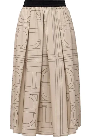 Twin-Set Femme, Jupes, , Taille: 38 FR Jupe Midi Imprimée