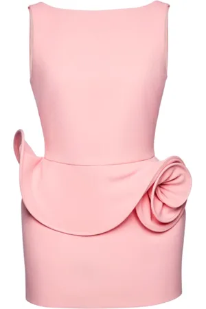 MAGDA BUTRYM Femme, Robes, Rose, Taille: 38 FR Élégante Robe Courte Rose