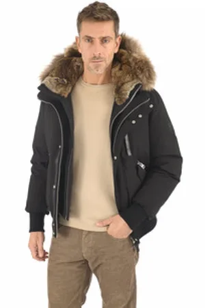 Mackage Homme, Vestes, Noir, Taille: 4XS Parka Noire Dixon