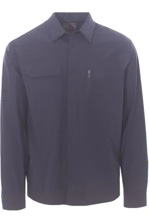 HERNO Homme, Chemises, Bleu, Taille: XL Chemise Bleue pour Homme