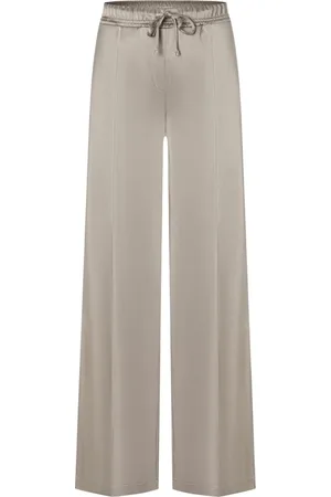 Cambio Femme, Pantalons, Gris, Taille: 36 FR Pantalon Large