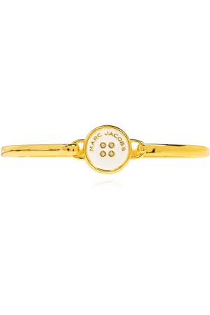 Marc Jacobs Femme, Accessoires, Jaune, Taille: ONE Size Bracelet Charnière Bouton