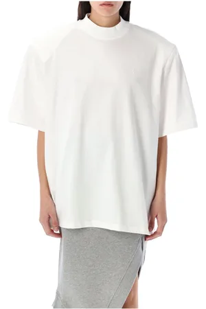 The Attico Femme, Tops, Blanc, Taille: 38 FR Kylie T-shirt