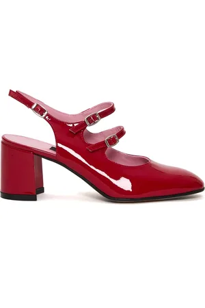 Carel Femme, Chaussures, Rouge, Taille: 37 EU Escarpins Slingback Rouges