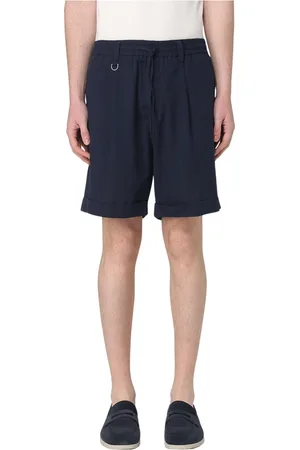 Paolo Pecora Homme, Shorts, Bleu, Taille: M Chemise courte élégante