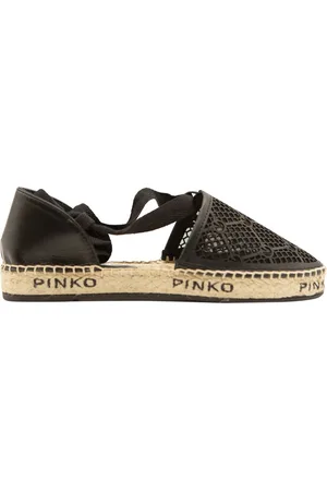 Pinko Femme, Chaussures, Noir, Taille: 36 EU Espadrilles Élégantes pour l