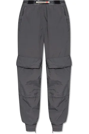 Diesel Femme, Pantalons, Gris, Taille: 40 FR Pantalon Large