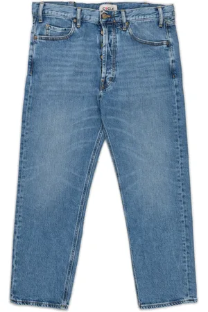 Cycle Homme, Jeans, Bleu, Taille: W34 Jean Carotte Chanceux en Denim Bleu Clair