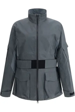 GR10K Homme, Vestes, Gris, Taille: S Veste de Terrain Ajustable avec Poches Maxi