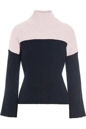 Bitte Kai Rand Femme, Pulls, Bleu, Taille: 42 FR Blouse en maille côtelée