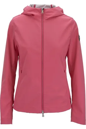 Colmar Femme, Vestes, Rose, Taille: 44 FR Veste Zippée à Capuche avec Écusson Logo