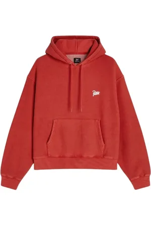 Patta Homme, Sweatshirts et sweats à capuche, Rouge, Taille: L Sweat à capuche classique