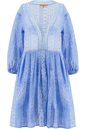 ERMANNO SCERVINO Femme, Robes, Bleu, Taille: 36 FR Robe Courte