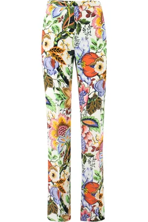 Etro Femme, Pantalons, Multicolore, Taille: 36 FR Pantalon Palazzo Slim Fit