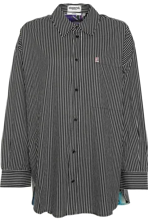 Essentiel Antwerp Femme, Blouses et Chemises, Gris, Taille: 40 FR Chemise Réversible à Col Classique