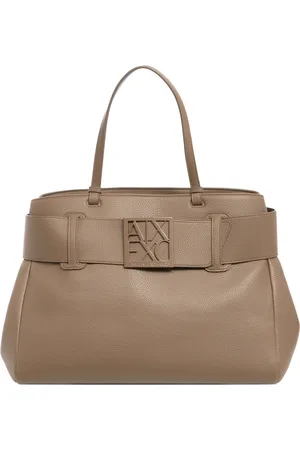Armani Exchange Femme, Sacs, Vert, Taille: ONE Size Fermeture magnétique Sac à main Logo Poches