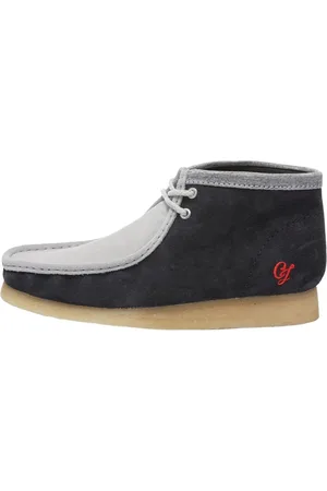 Clarks Homme, Chaussures, Bleu, Taille: 44 1/2 EU Wallabee Varcity Bottes