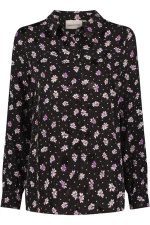 Fabienne Chapot Femme, Blouses et Chemises, Multicolore, Taille: 40 FR Blouse à Imprimé Pois