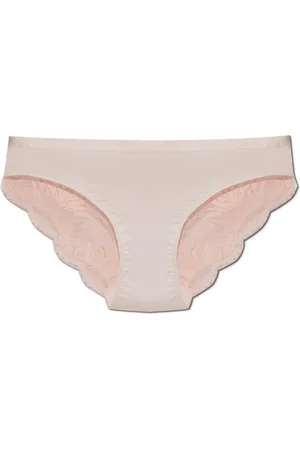 Hanro Femme, Sous-vêtements, Rose, Taille: 42 FR Culotte avec dos en dentelle