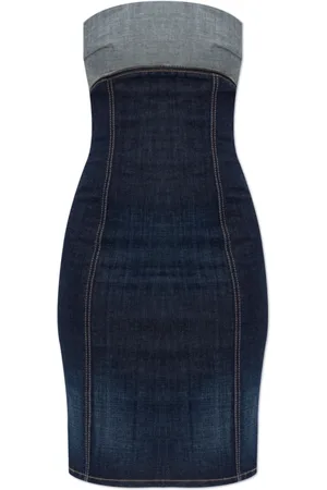 Dsquared2 Femme, Robes, Bleu, Taille: 36 FR Robe en jean