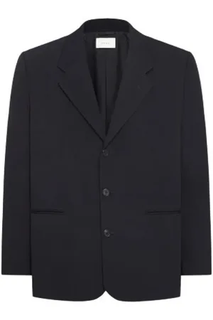 The Row Homme, Vestes, Noir, Taille: L Veste en laine luxueuse