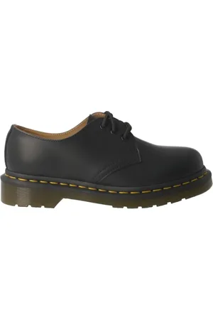 Dr. Martens Femme, Chaussures, Noir, Taille: 37 EU Chaussures à Lacets en Cuir