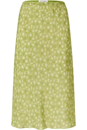 Maison Kitsuné Femme, Jupes, Vert, Taille: 42 FR Jupe Cerisier