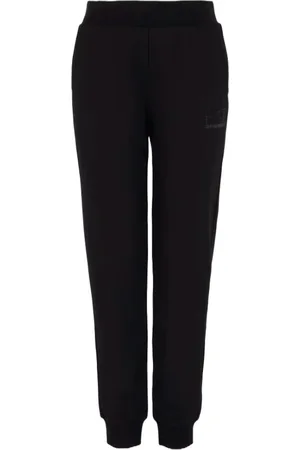 EA7 Femme, Pantalons, Noir, Taille: 42 FR Robe Tricot Coupe Standard