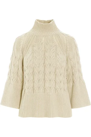 Bitte Kai Rand Femme, Pulls, , Taille: 40 FR Pull en maille torsadée ivoire