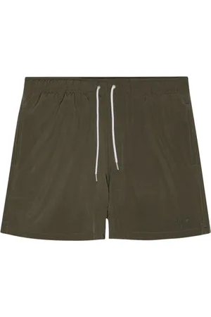 NN.07 Homme, Maillots de bain, Vert, Taille: S Shorts de bain décontractés avec taille élastique