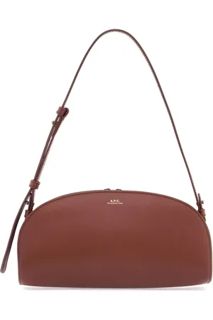 A.P.C. Femme, Sacs, Brun, Taille: ONE Size Sac bandoulière Demi-Lune