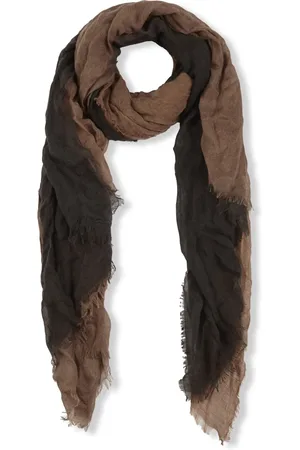 Cortana Femme, Accessoires, Multicolore, Taille: ONE Size Écharpe Tricolore en Cachemire et Soie