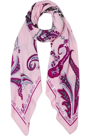 Liu Jo Femme, Accessoires, Rose, Taille: ONE Size Foulard en Soie