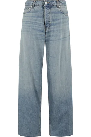 haikure Femme, Jeans, Bleu, Taille: W27 Jean Bethany Jambes Larges Bleu
