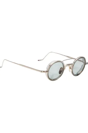 JACQUES MARIE MAGE Unisex, Accessoires, Jaune, Taille: ONE Size Vintage Double Bridge Lunettes en Acétate