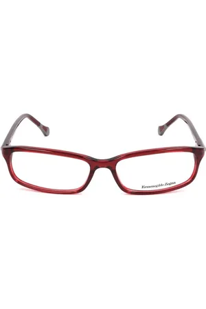 Ermenegildo Zegna Unisex, Accessoires, Rouge, Taille: ONE Size Montures en plastique